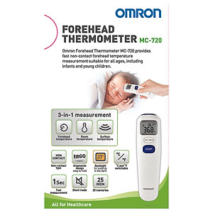 Nhiệt Kế Điện Tử Omron - MC-720 (Đo Trán) - 100674617