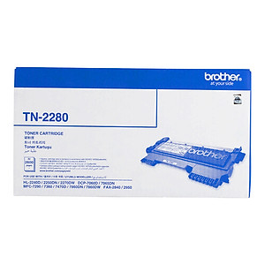 Brother TN-2280 Toner Cho HL-2240D/2250DN/2270DW/FAX-2840 (High-Yield) - Hàng Chính Hãng