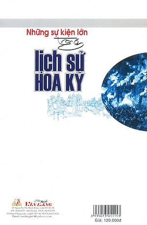 Sách Những Sự Kiện Lớn Trong Lịch Sử Hoa Kỳ