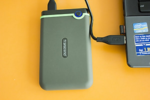 Ổ Cứng Di Động Transcend StoreJet M3S 1TB USB 3.0/3.1 - TS1TSJ25M3S - Hàng Chính Hãng