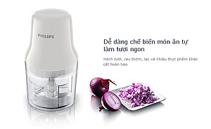 Máy Xay Thịt Philips HR1393 (0.7 Lít) - Hàng chính hãng