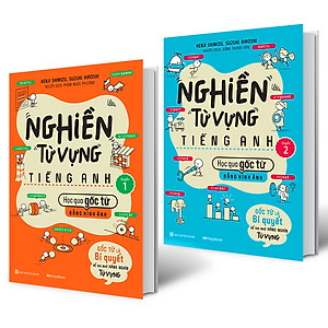 Combo 2 Cuốn Nghiền Từ Vựng Tiếng Anh: Học Qua Gốc Từ Bằng Hình Ảnh - Gốc Từ Là Bí Quyết Để Ghi Nhớ Hàng Nghìn Từ Vựng