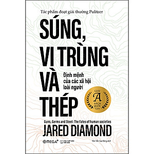 Sách Súng, Vi Trùng Và Thép (Tái bản)
