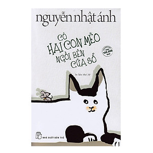 Sách Có Hai Con Mèo Ngồi Bên Cửa Sổ