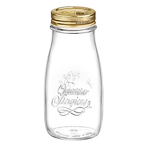 Combo 4 Chai Thủy Tinh Quattro Bormioli Rocco QS19 - 400ml