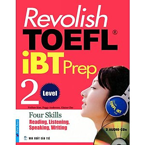 Sách Revolish TOEFL iBT Prep 2 - Kèm 2 CD