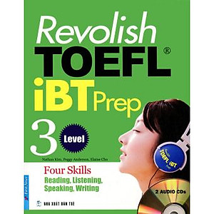 Sách Revolish TOEFL iBT Prep 3 - Kèm 2 CD