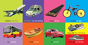 Sách 101 First Words - Transport (101 Từ Đầu Tiên - Giao Thông)