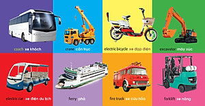 Sách 101 First Words - Transport (101 Từ Đầu Tiên - Giao Thông)