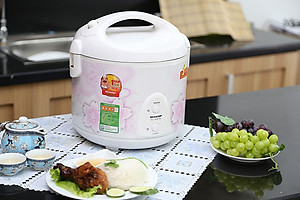 Nồi Cơm Điện Sharp KS-N192ETV SP - 1.8 Lít - Hàng chính hãng