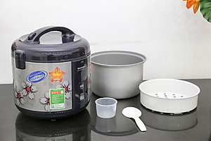 Nồi Cơm Điện Sharp KS-NR181STV SS - 1.8 Lít - Hàng chính hãng