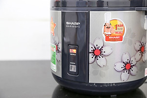 Nồi Cơm Điện Sharp KS-NR181STV SS - 1.8 Lít - Hàng chính hãng