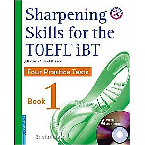 Sách Sharpening Skill For The Toefl IBT 1 (Kèm 4CD) ( Tái bản)