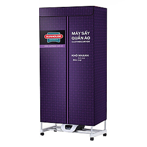 Máy Sấy Quần Áo Sunhouse SHD2707 - Tím - Hàng chính hãng