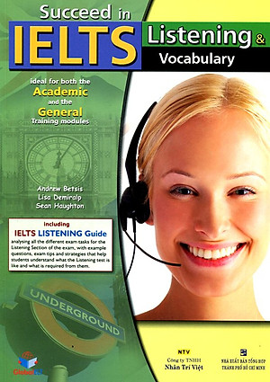 Sách Suceed in IELTS listening & Vocabulary (Kèm CD)