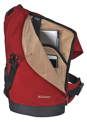 Balo Laptop Mikkor The Arnold Backpack TA005 (15") - Red