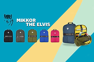 Balo The Elvis Backpack Mikkor TEBP 005 - Xanh Dương