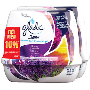 Combo 2 Hộp Sáp Thơm Glade Laveder (180g/ Hộp)