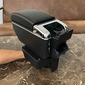 Hộp tỳ tay ô tô, xe hơi cao cấp dành cho xe Toyota Rush và Avanza tích hợp 7 cổng USB (DUSB-RSH-D)