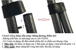 Bộ võng xếp BAN MAI: khung sơn tĩnh điện VIP và lưới mềm dày 99 ( Giao màu ngẫu nhiên )