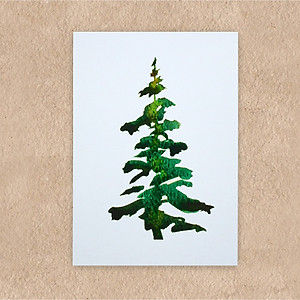 Giấy vẽ màu nước A4L- vân nhẹ lên màu siêu đẹp (10 tờ/ túi)