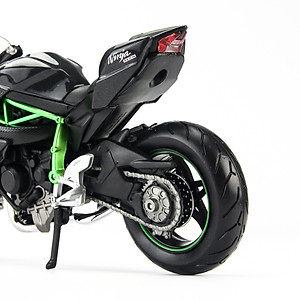 Mô Hình Xe Kawasaki Ninja H2R Black 1:12 Maisto MH-31101-14