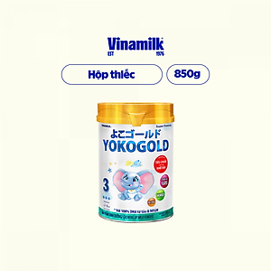 Sữa bột Vinamilk YOKOGOLD 3 850g (cho trẻ từ 2 - 6 tuổi)