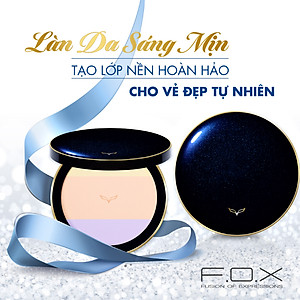 Phấn Nén Kiềm Dầu Siêu Mịn Da F.O.X Pressed Powder 12g