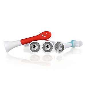 Bộ 4 đầu đánh răng điện trẻ em HX-6034 cho máy Philips Sonicare HX3, HX6, HX7, HX8, HX9, R, FlexCare +, FlexCare, HealthyWhite, HydroClean, EasyClean, DiamondClean