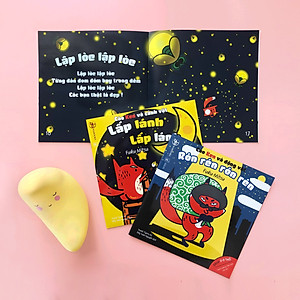 Sách Set 3 cuốn Ehon Chơi cùng cáo Ken - Ehon Nhật Bản cho bé 0-6 tuổi phát triển ngôn ngữ