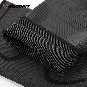 Bó gối thể thao, băng đầu gối, băng bảo vệ đầu gối tập gym GoodFit co giãn 4 chiều, dệt 3D dày dặn GF518K