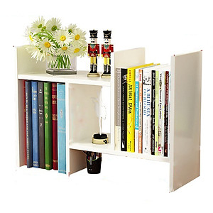 Kệ sách gỗ mini để bàn ( Màu Ngẫu Nhiên )