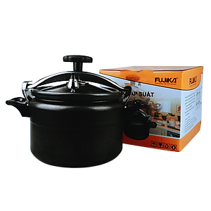 Nồi áp suất đun ga đáy từ Fujika dung tích từ 3Lit đến 11 lít sử dụng được trên bếp từ, Màu giao ngẫu nhiên-Hàng chính hãng