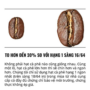 Cà Phê Rang Xay Pha Phin Gu Việt Thunder No.5 Gói 454g