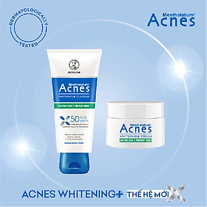 Sữa rửa mặt dưỡng trắng dạng kem Acnes Whitening+ Cleanser 100g