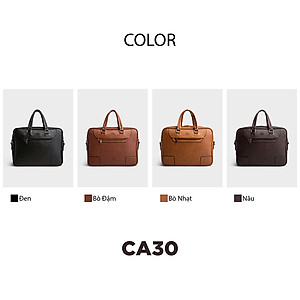 Cặp Công Sở Lata ( Thời trang nam basic - Cặp da CA30 )