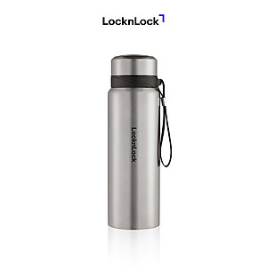 Bình Giữ Nhiệt Bằng Thép Không Gỉ Lock&Lock Vacuum Bottle LHC6180SLV (800ML)
