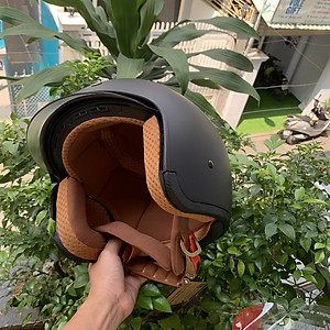 Mũ Bảo Hiểm Royal M139 Đen Nhám Kính Âm