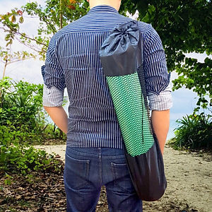 Thảm Tập YoGa miDoctor + Bao Thảm Tập Yoga + Dây Thảm Tập Yoga (Giao Màu Ngẫu Nhiên)