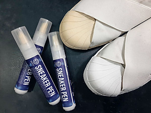 Bút Làm Trắng Đế Giày - Bút Repaint Giày Chuyên Dùng - Enito Sneaker Pen - 10ml - Hàng Chính Hãng