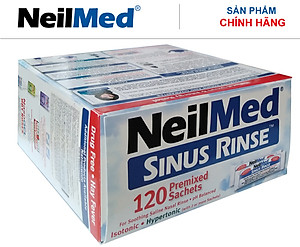Gói Hỗn Hợp Muối Rửa Mũi Xoang Người Lớn NeilMed SinusRinse Adult Sachets - Xuất xứ Mỹ (Hộp 120 gói)