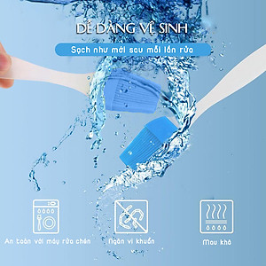 5 Cọ Chổi Quét Silicone Làm Bếp Nướng Bánh Phết Thịt Nướng BBQ Gia Vị Đắp Mặt Nạ