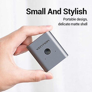Bộ chuyển đổi 2 chiều HDMI 2 cổng (4k) Vention AFUH0 - Hàng chính hãng