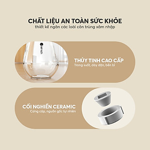 Lọ xay tiêu Elmich EL 8420W - Hàng Chính Hãng