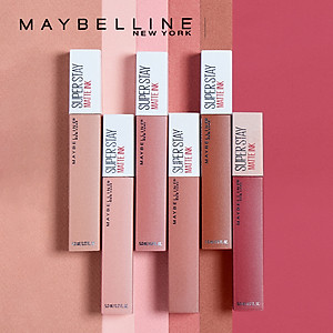 Son Kem Lì 16h Lâu Trôi Maybelline New York Super Stay Matte Ink Lipstick 5ml