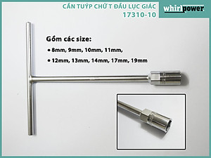 CẦN TUÝP CHỮ T WHIRLPOWER 17310-10