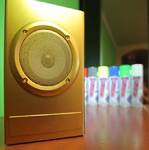 Sơn xịt màu nhũ vàng, màu vàng đồng - Red Fox #351 (#228) -Nhập khẩu Thái Lan