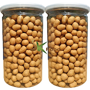 COMBO 2 HŨ 1 KG ĐẬU PHỘNG CỐT DỪA TÂN LỘC PHÁT (HŨ PET)