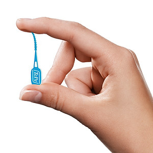 Tăm Chải Kẽ Răng TePe EasyPick Xanh M/L – Silicone Mềm, Làm Sạch Kẽ Răng (12 Cây) - Nhập Khẩu Thuỵ Điển