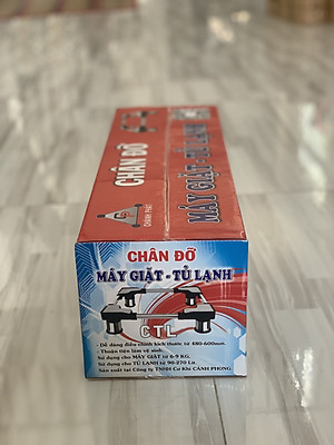 Chân đỡ máy giặt tủ lạnh đa năng 48cm đến 60cm INOX dày 1mm  Hàng Chính Hãng